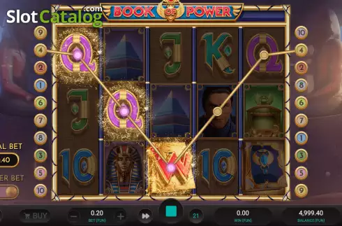 Скрин4. Book of Power (Relax Gaming) слот