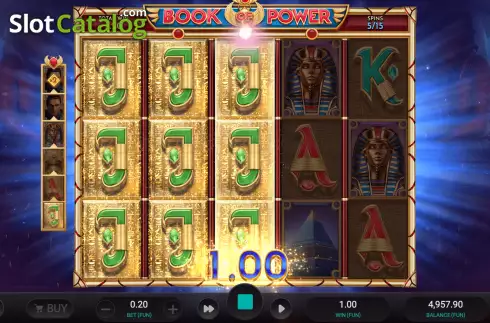 Скрин8. Book of Power (Relax Gaming) слот