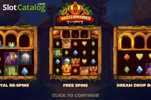 Скрин2. Beellionaires Dream Drop слот