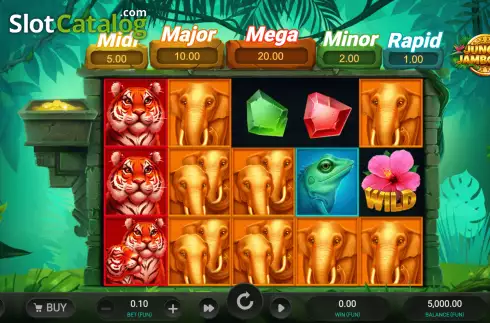 Скрин3. Jungle Jamboree слот