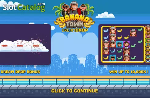 Скрин2. Banana Town Dream Drop слот