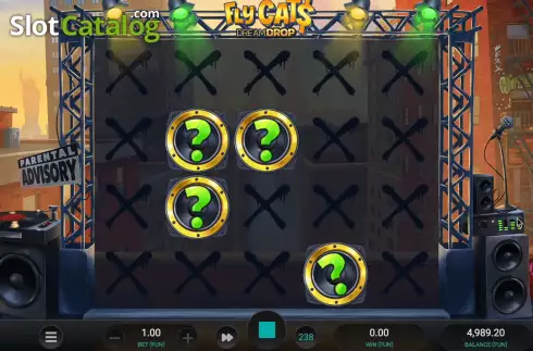 Скрин5. Fly Cats Dream Drop слот