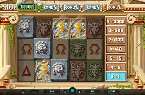 Скрин6. Titan Strike слот