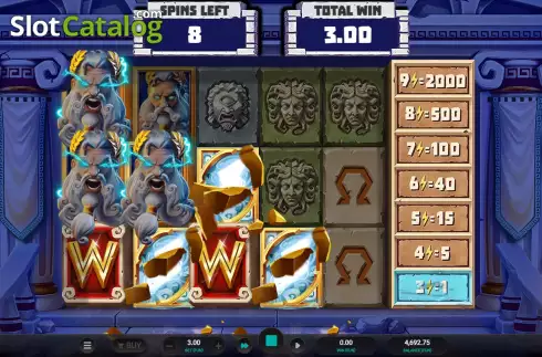 Скрин8. Titan Strike слот
