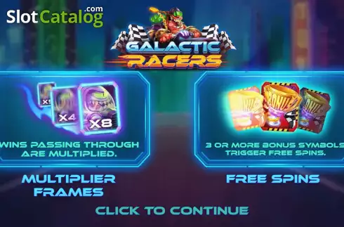 Скрин2. Galactic Racers Dream Drop слот