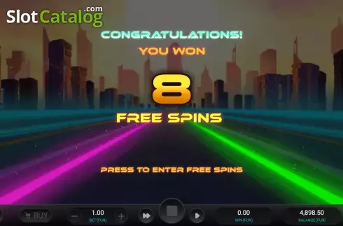 Скрин5. Galactic Racers Dream Drop слот