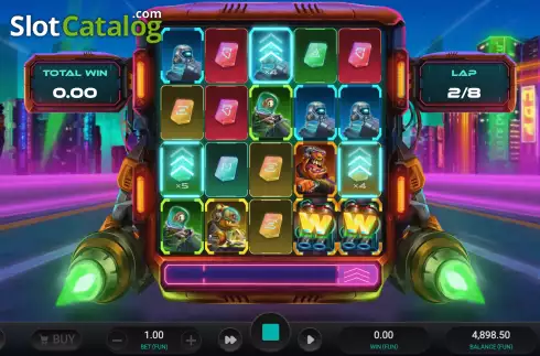 Скрин7. Galactic Racers Dream Drop слот