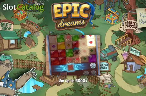 Скрин2. Epic Dreams слот