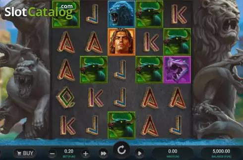 Скрин3. Hercules Unleashed слот