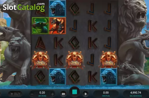 Скрин4. Hercules Unleashed слот