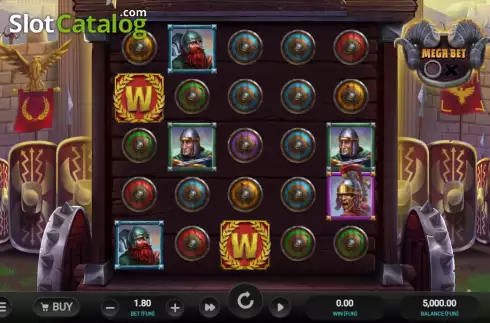 Скрин2. Roman Rivals Blood and Sand слот