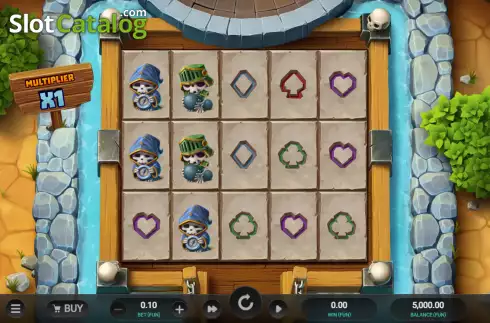 Скрин2. Bone Raiders слот