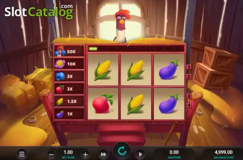 Скрин2. Feather Fury слот