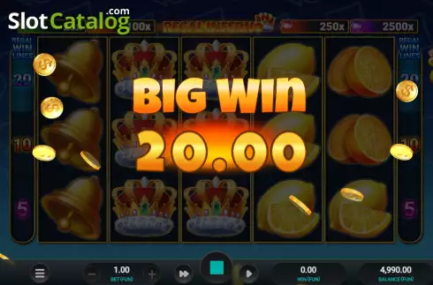 Скрин3. Regal Inferno слот