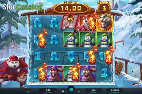 Скрин9. Winter Champions слот