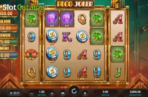 Скрин2. Deco Joker слот
