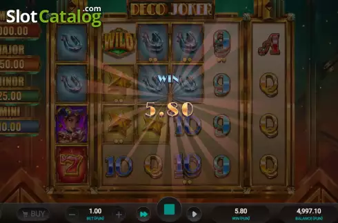 Скрин3. Deco Joker слот