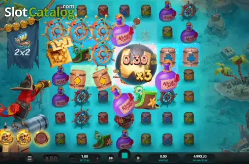 Скрин4. Kraken's Cove слот