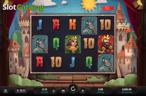 Скрин2. Camelot Cash слот