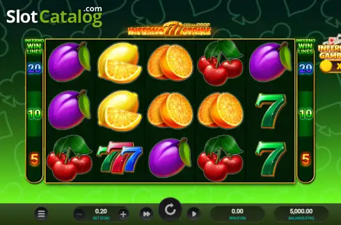 Скрин2. Inferno Strike Dream Drop слот