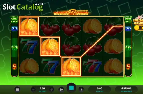 Скрин3. Inferno Strike Dream Drop слот