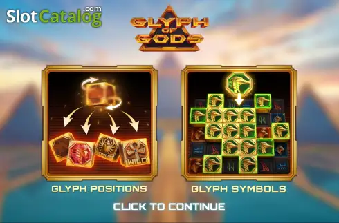 Скрин2. Glyph of Gods слот