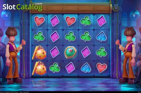 Скрин2. Groovy Knights Dream Drop слот