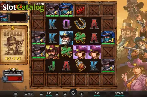 Скрин3. Bounty County слот