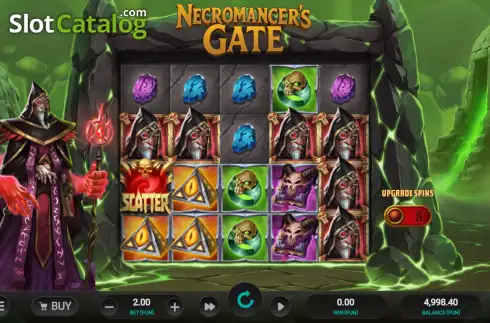 Скрин2. Necromancer’s Gate слот