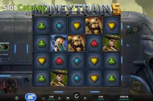 Скрин2. Money Train 5 слот