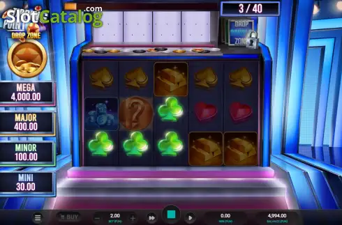 Скрин3. Tipping Point Drop Zone слот
