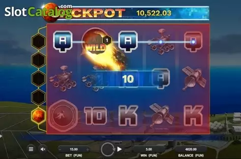 Скрин5. Journey to Mars слот