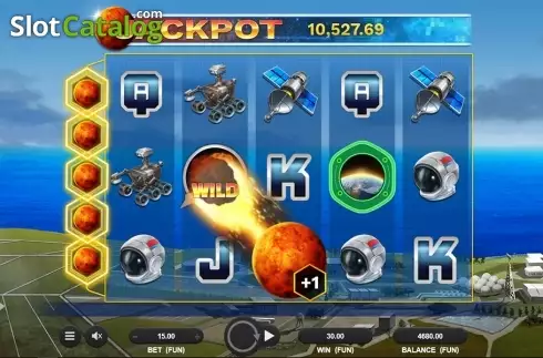 Скрин8. Journey to Mars слот