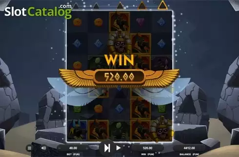 Скрин9. Maze of Osiris слот