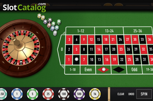 Скрин2. Roulette (Relax Gaming) слот