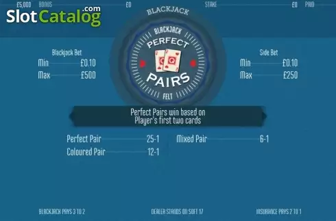 Perfect Pairs (Felt Gaming) слот