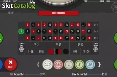 Скрин2. Double Ball Roulette (Felt Gaming) слот