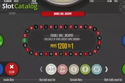 Скрин3. Double Ball Roulette (Felt Gaming) слот