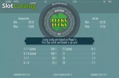 Blackjack Lucky Lucky (Felt Gaming) слот