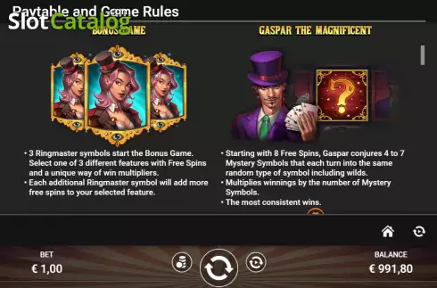 Скрин7. Ring Master слот