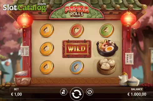 Скрин2. Panda Rolls слот