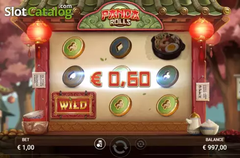 Скрин3. Panda Rolls слот