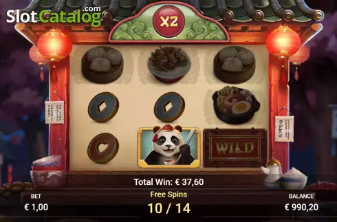 Скрин7. Panda Rolls слот