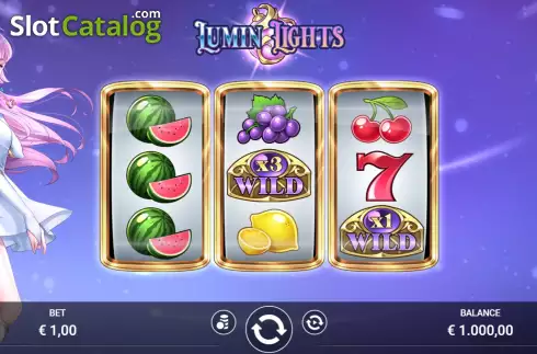Скрин2. Lumin Lights слот