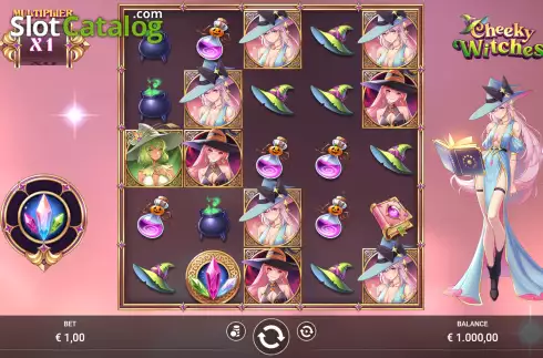 Скрин2. Cheeky Witches слот