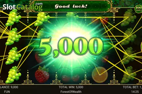 Скрин3. Forest of Wealth слот