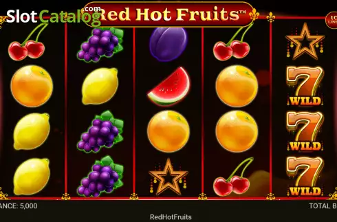 Скрин2. Red Hot Fruits (Retro Gaming) слот