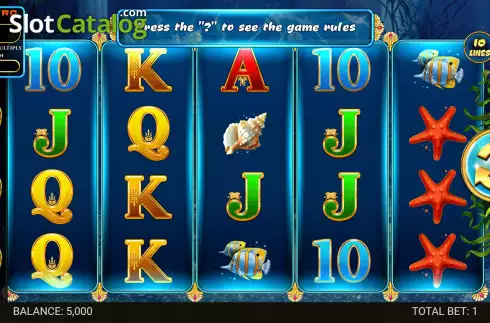 Скрин2. Deep Sea Fortune слот