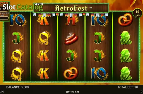Скрин2. RetroFest слот