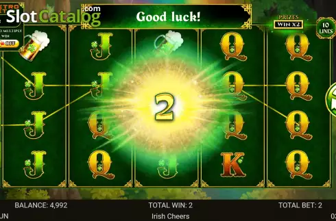 Скрин4. Irish Cheers слот